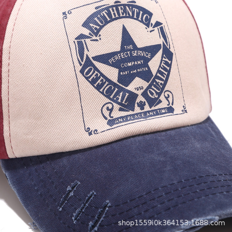 Wholesale Coated Baseball Caps Distressed Hats ACC-HT-NianKa004