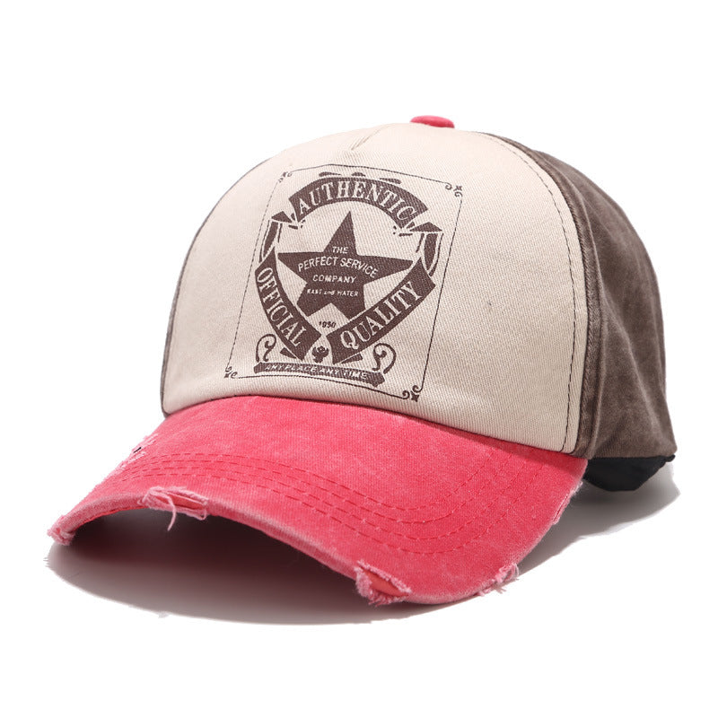 Wholesale Coated Baseball Caps Distressed Hats ACC-HT-NianKa004