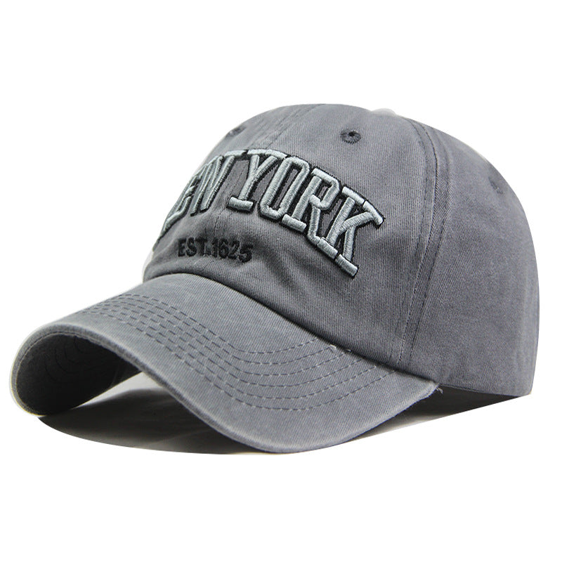 Wholesale Washed Cotton Hat Embroidered Patch Baseball Cap ACC-HT-SuTe003