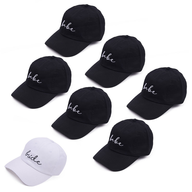 Wholesale Babe Bride Squad Letter Hat Baseball Cap ACC-HT-WenRan005