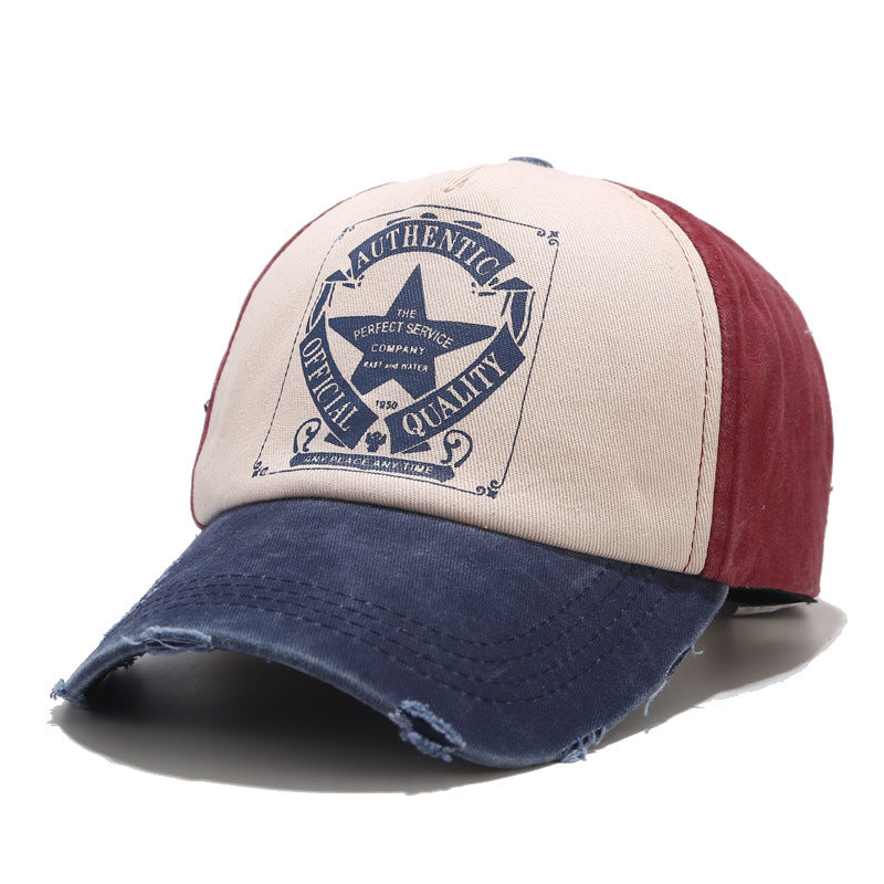 Wholesale Coated Baseball Caps Distressed Hats ACC-HT-NianKa004