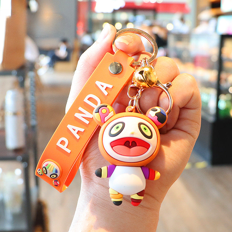 Wholesale Cartoon Environmentally Friendly PVC Keychain Cute Keychain ACC-KC-JiuYou001