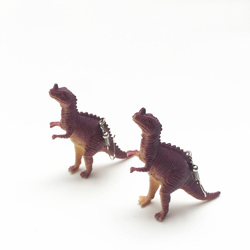 Wholesale Children's Fun Funny Dinosaur Earrings No Ear Piercing Ear Clip  ACC-ES-CT041