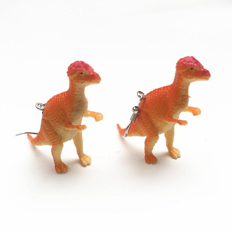 Wholesale Children's Fun Funny Dinosaur Earrings No Ear Piercing Ear Clip  ACC-ES-CT041