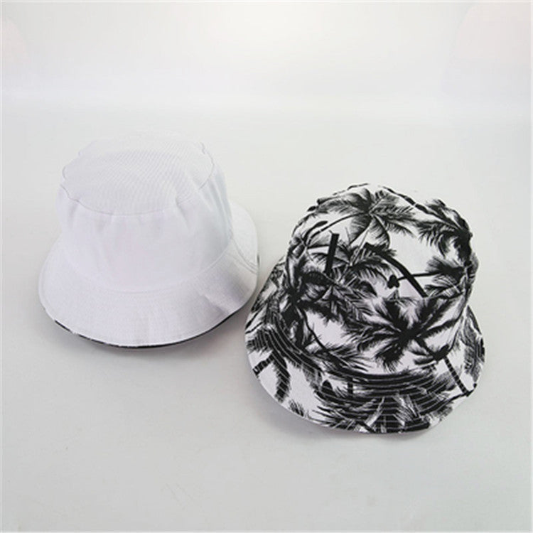 Wholesale Canvas printed nut tree Bucket Hat