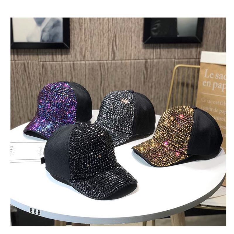 Wholesale  colorful rhinestone baseball cap