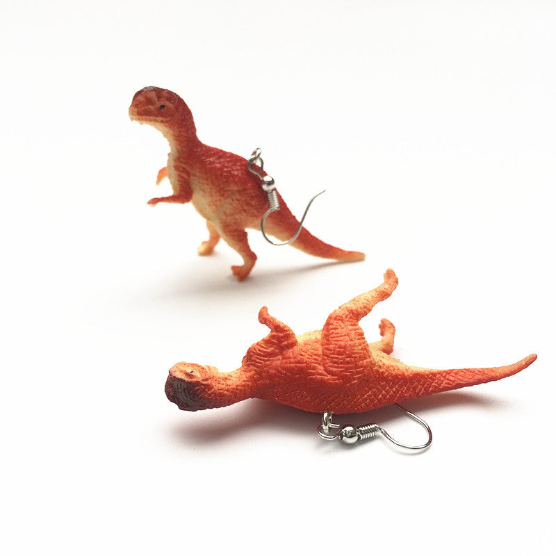 Wholesale Children's Fun Funny Dinosaur Earrings No Ear Piercing Ear Clip  ACC-ES-CT041
