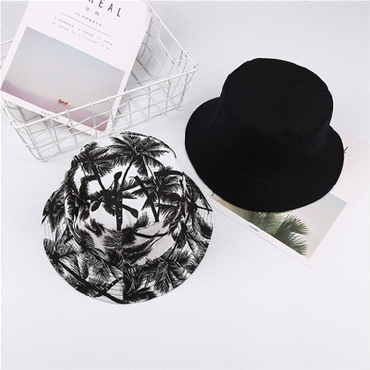 Wholesale Canvas printed nut tree Bucket Hat