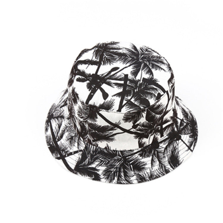 Wholesale Canvas printed nut tree Bucket Hat