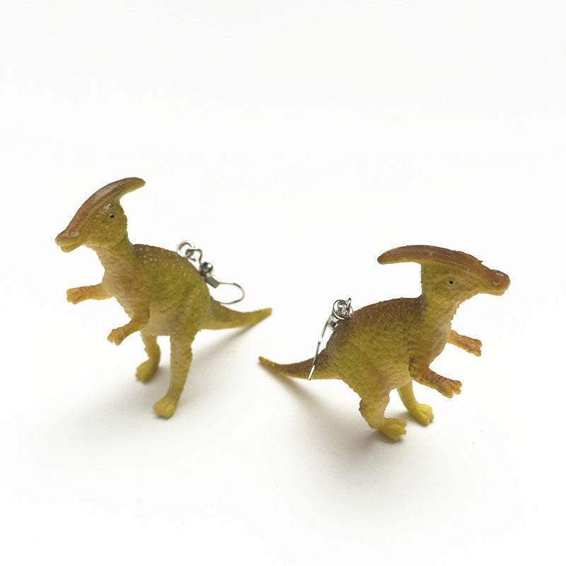 Wholesale Children's Fun Funny Dinosaur Earrings No Ear Piercing Ear Clip  ACC-ES-CT041