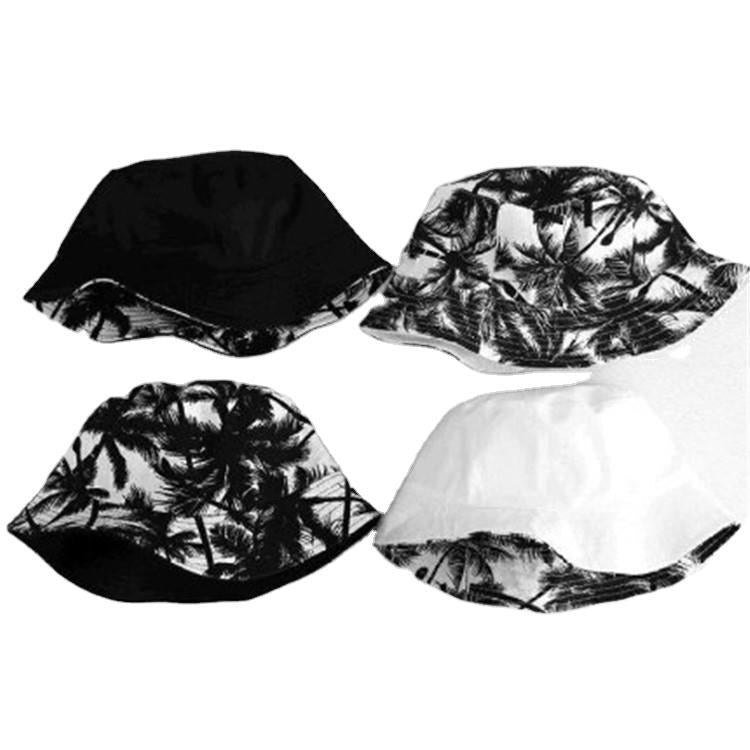 Wholesale Canvas printed nut tree Bucket Hat