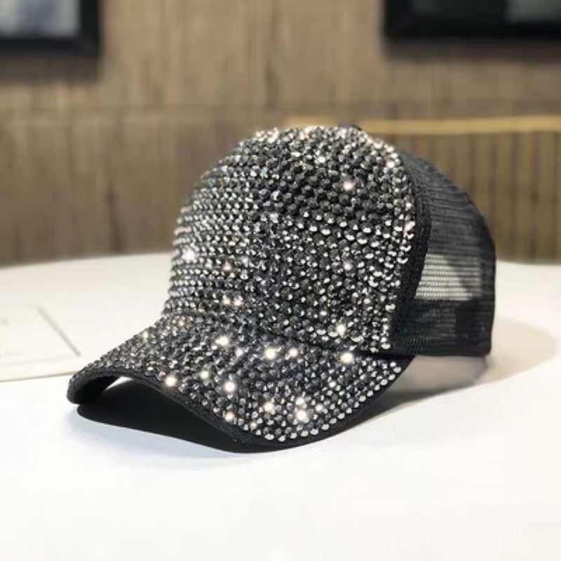 Wholesale  colorful rhinestone baseball cap