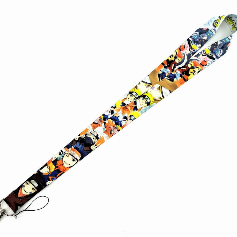 Wholesale Cartoon Anime Mobile Phone Strap Long Badge Camera Strap Neck Hanging Keychains ACC-KC-Zhans003