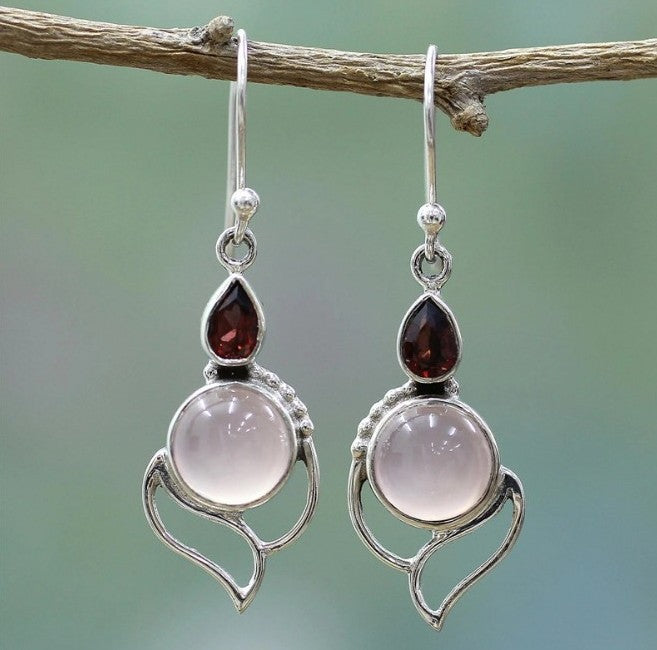 Wholesale Diamond-Cut Alloy Sea Blue Rotating Water Drop Pear-Shaped Earrings Fashion Accessory Party Jewelry Gift
