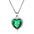 Wholesale  Crystal Gem Love Necklace
