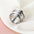 Wholesale  Retro Elegant Multi-Layer Wide Edition Ring