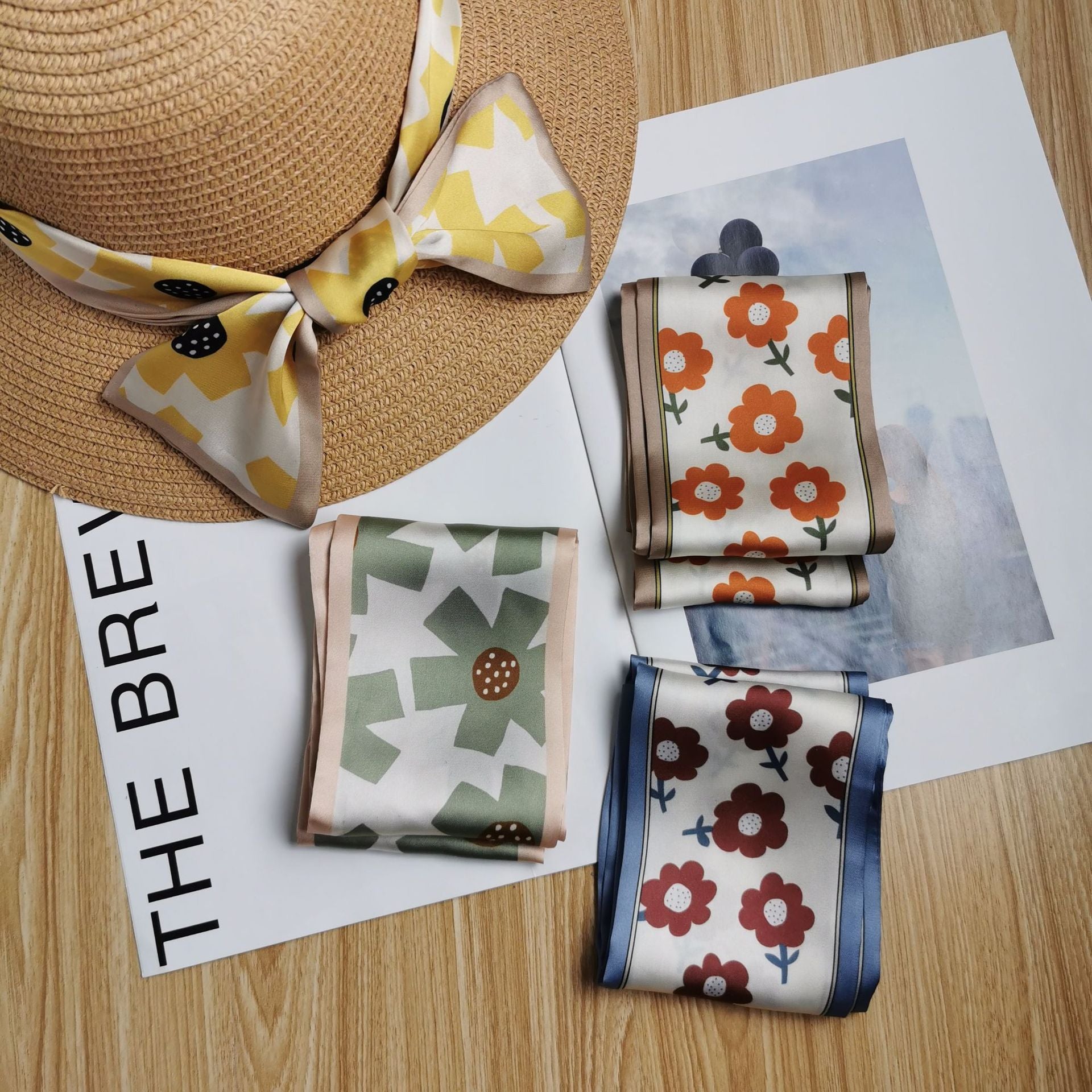 Wholesale  Sweet  Silk Scarf