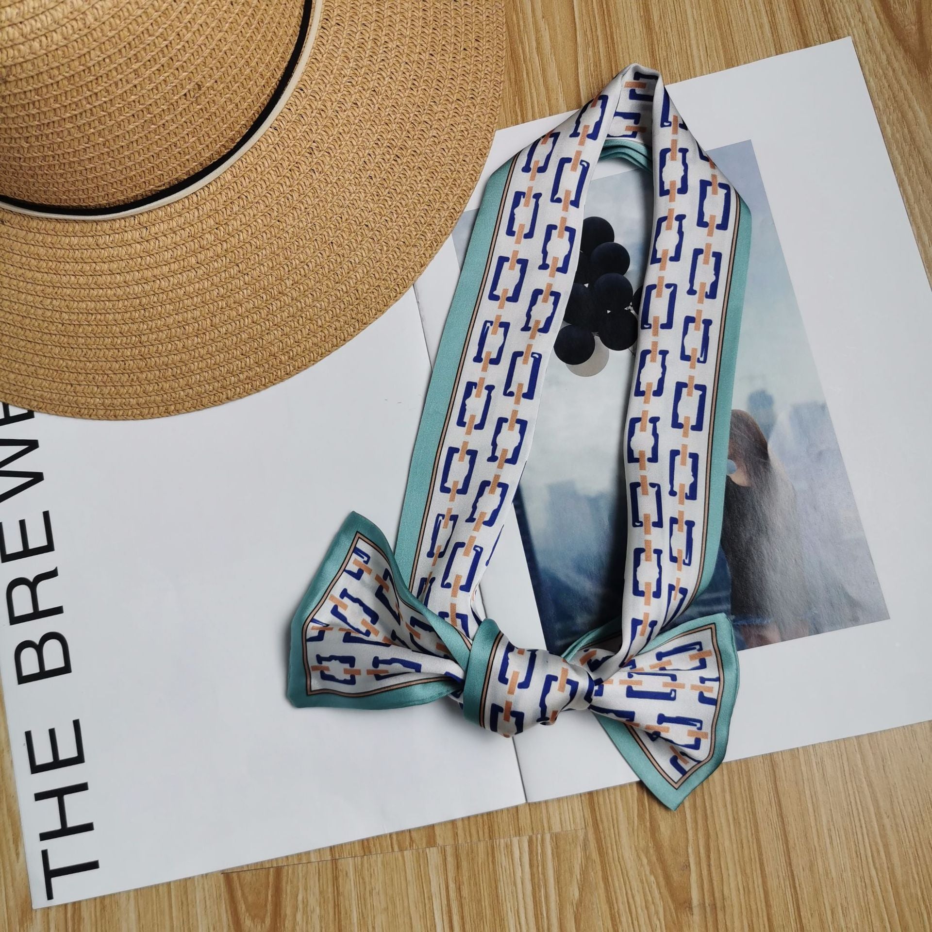 Wholesale Narrow and Long   Silk Scarf