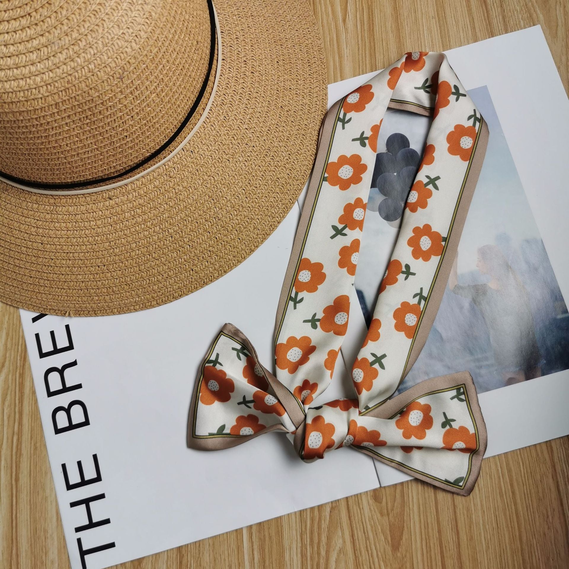 Wholesale  Sweet  Silk Scarf