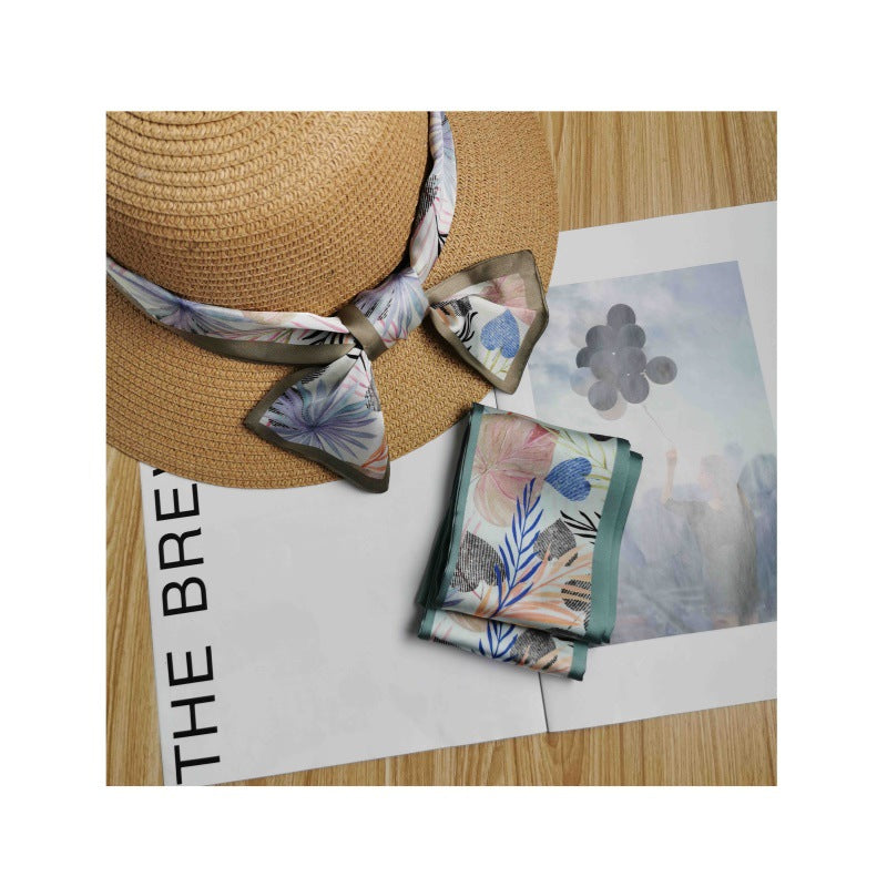 Wholesale Narrow and Long   Silk Scarf