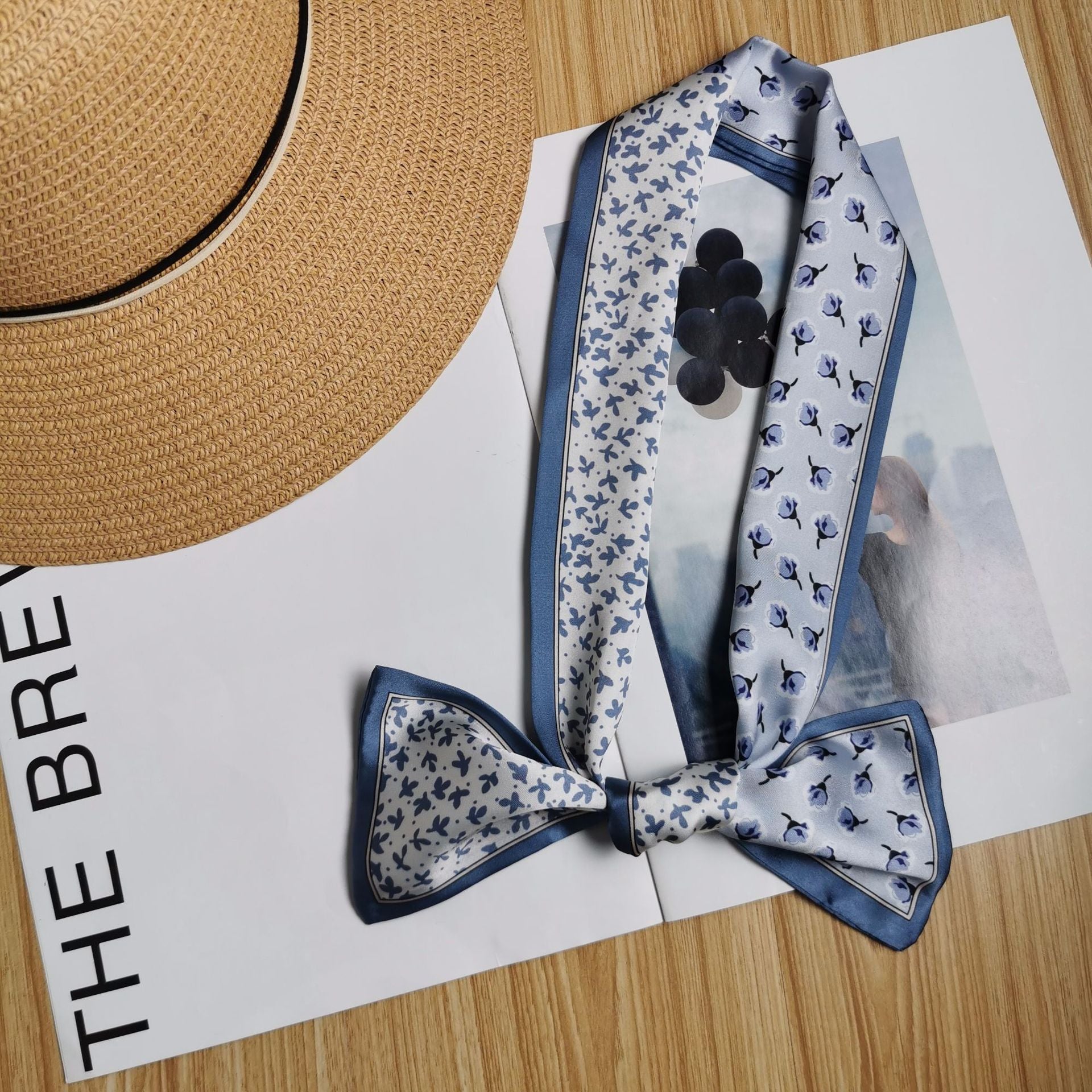 Wholesale Narrow and Long   Silk Scarf