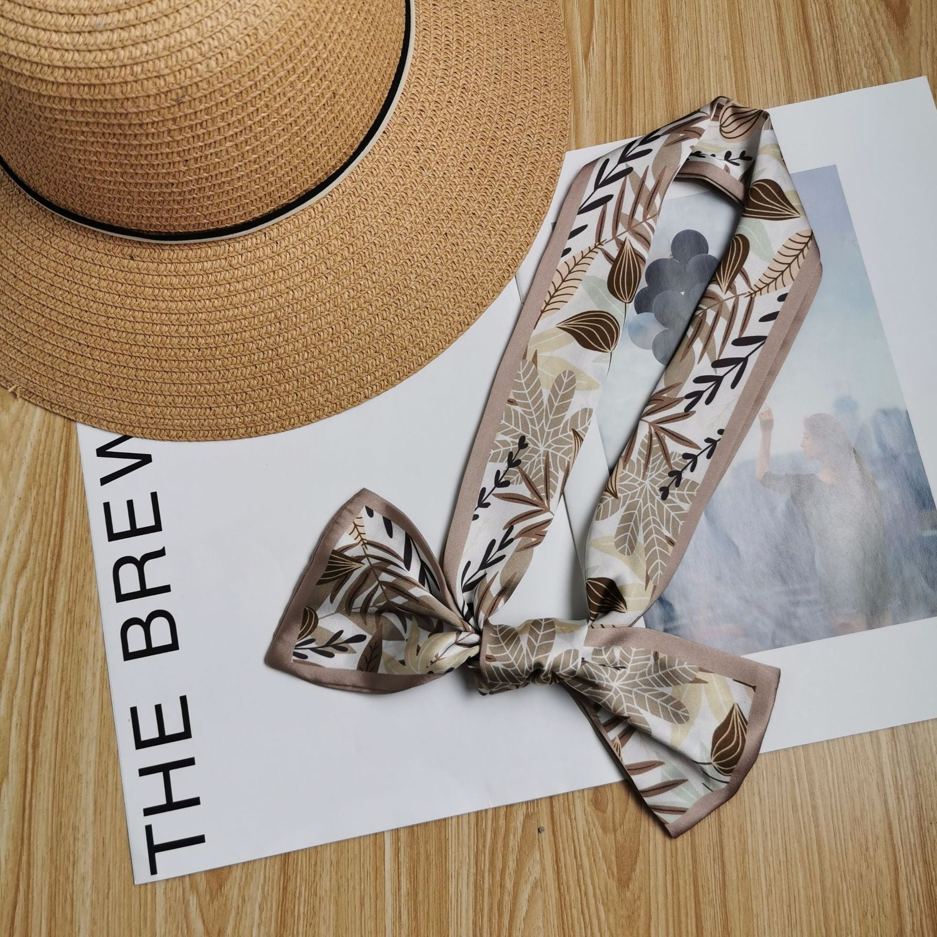 Wholesale Narrow and Long   Silk Scarf