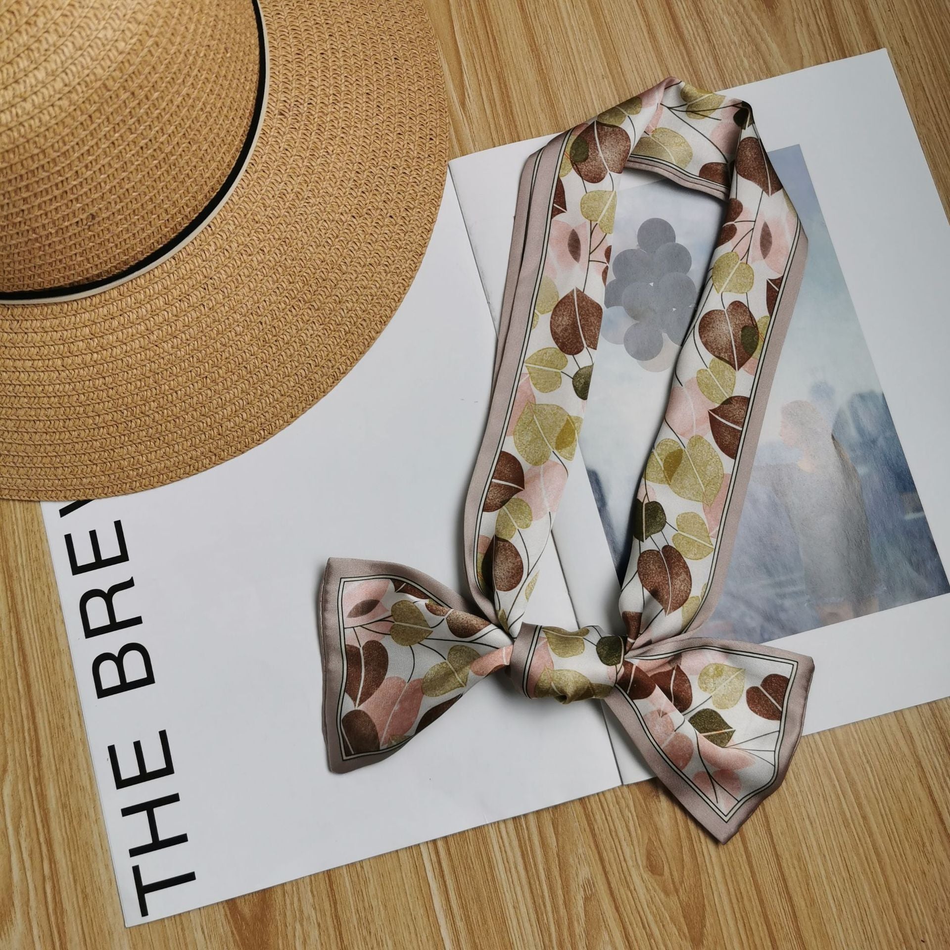 Wholesale Narrow and Long   Silk Scarf