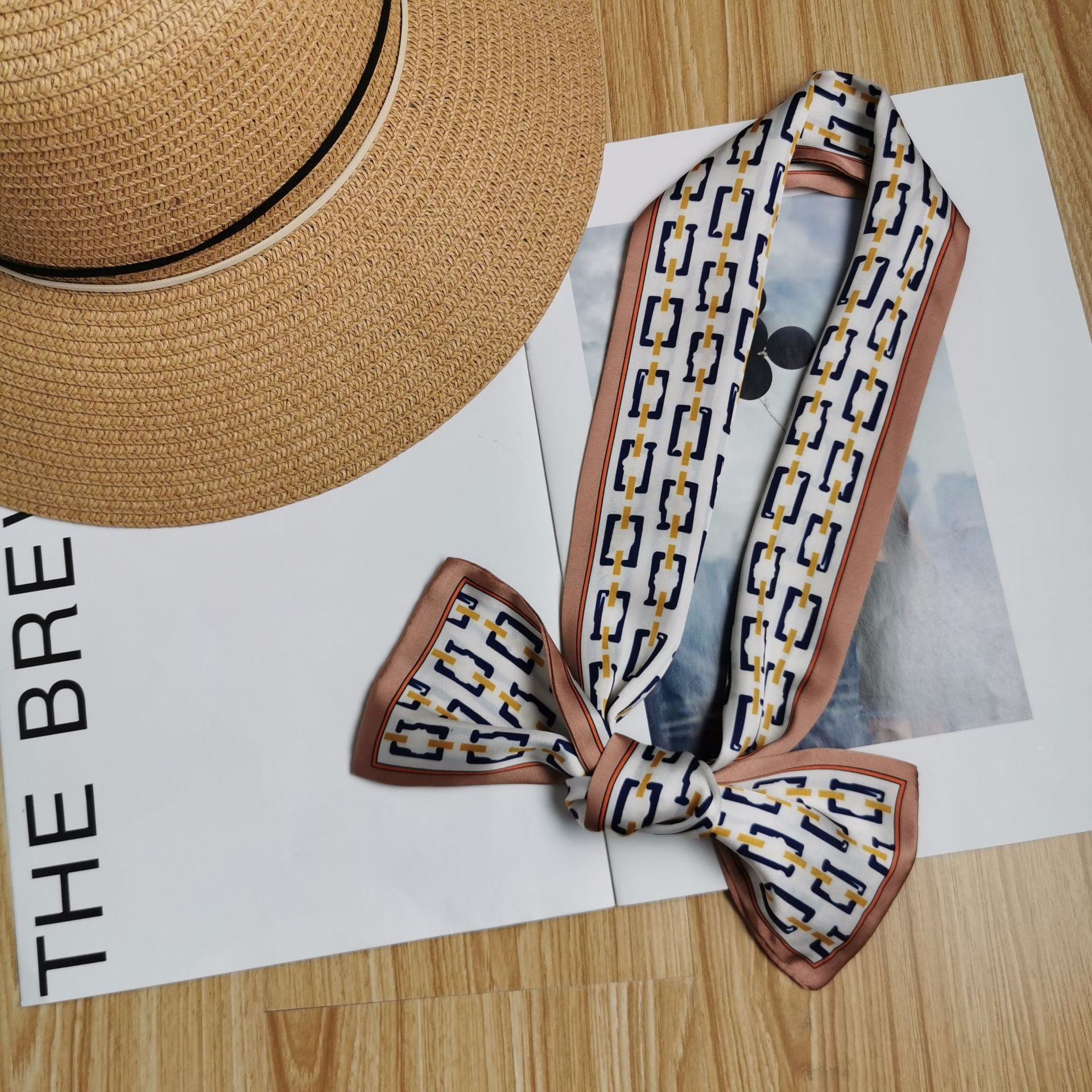 Wholesale Narrow and Long   Silk Scarf