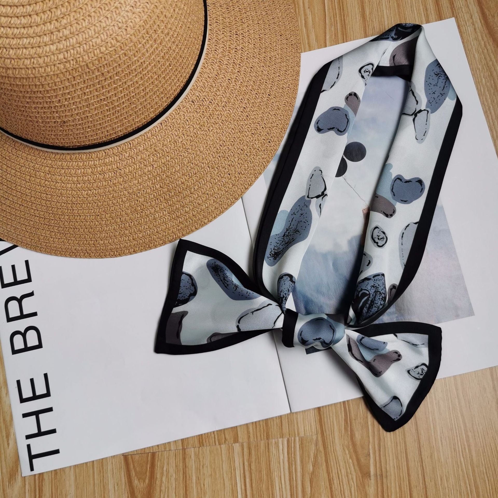 Wholesale Narrow and Long   Silk Scarf