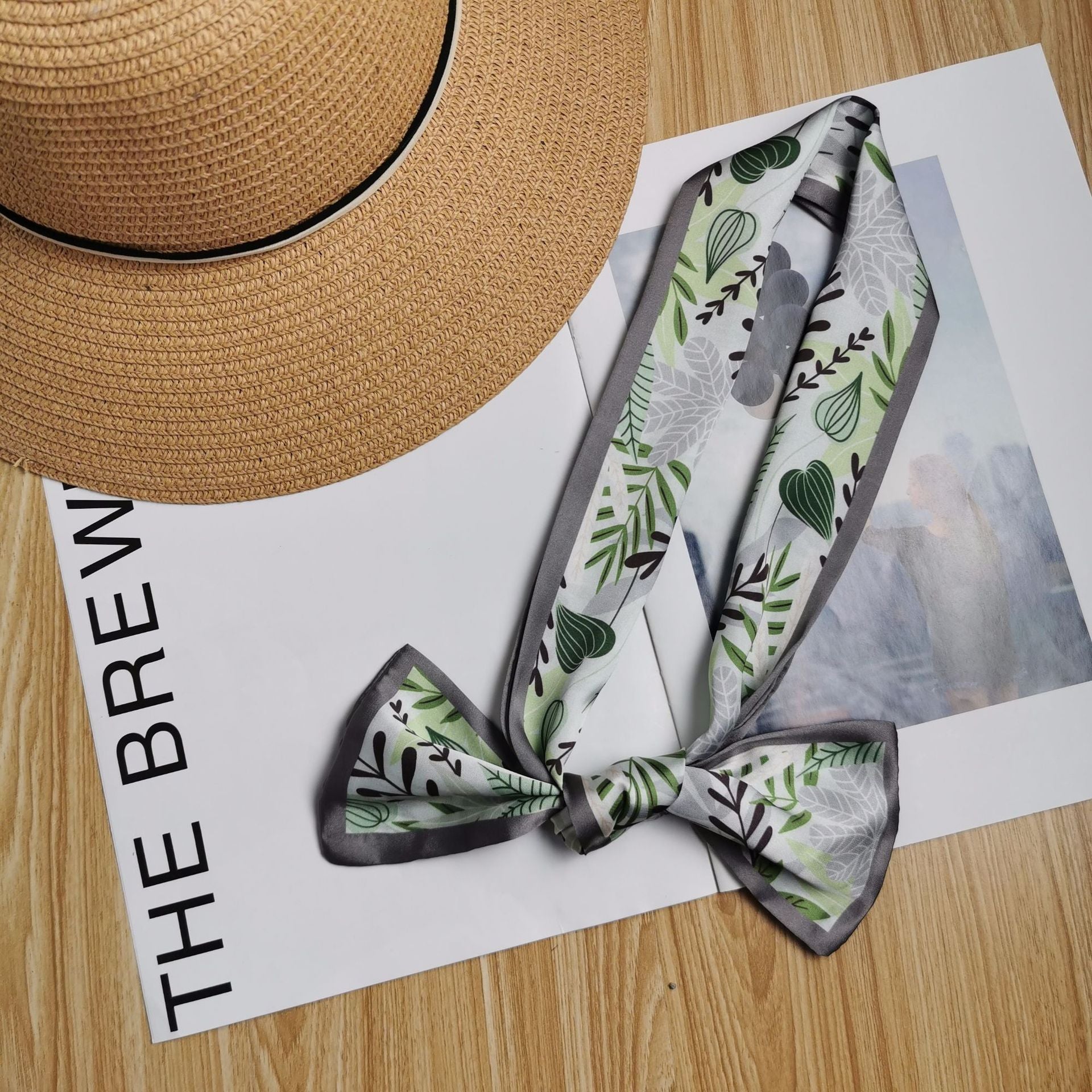 Wholesale Narrow and Long   Silk Scarf