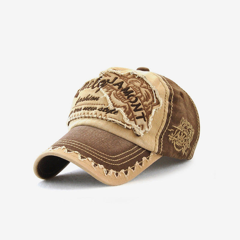 Wholesale Tiger Head Sun Hat Embroidered Baseball Cap ACC-HT-YangGuan003