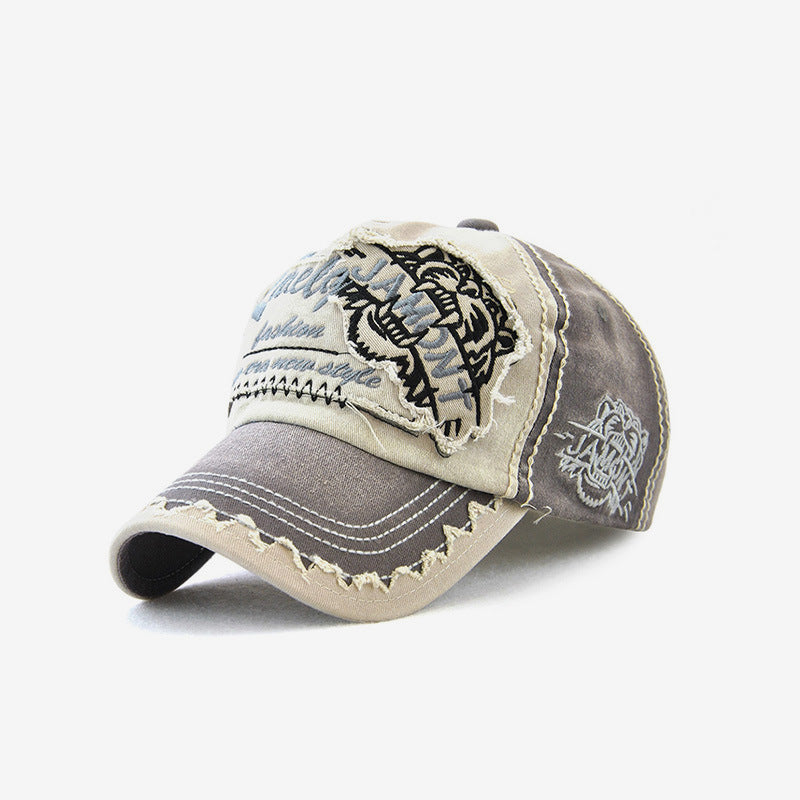 Wholesale Tiger Head Sun Hat Embroidered Baseball Cap ACC-HT-YangGuan003