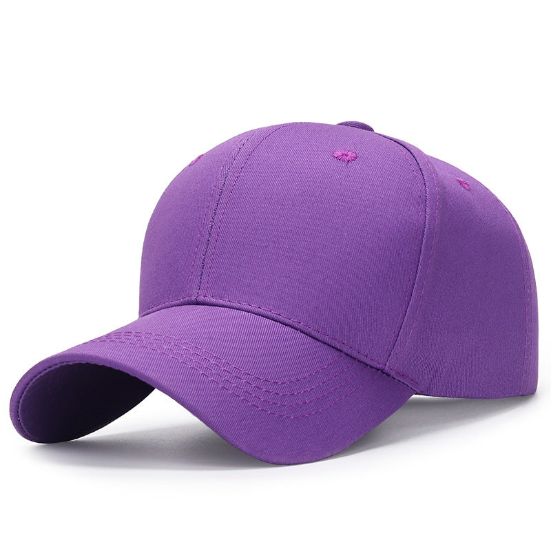 Wholesale Simple Casual Baseball Cap Solid Color Light Plate Sun Hat ACC-HT-ChenGuan005