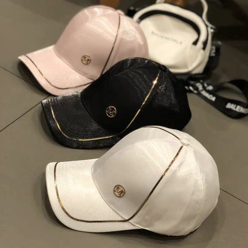 Wholesale Mercerized Cotton Baseball Cap Peaked Cap Hat ACC-HT-DuanXiong001