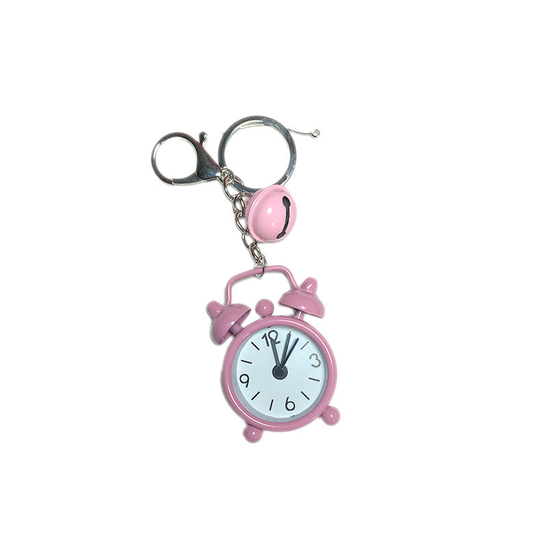 Wholesale Portable Color Metal Timing Alarm Mini Clock Keychain ACC-KC-XinMai001