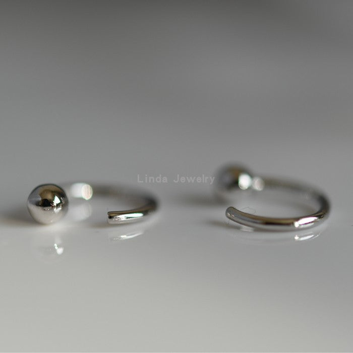 Wholesale S925 sterling silver small earrings