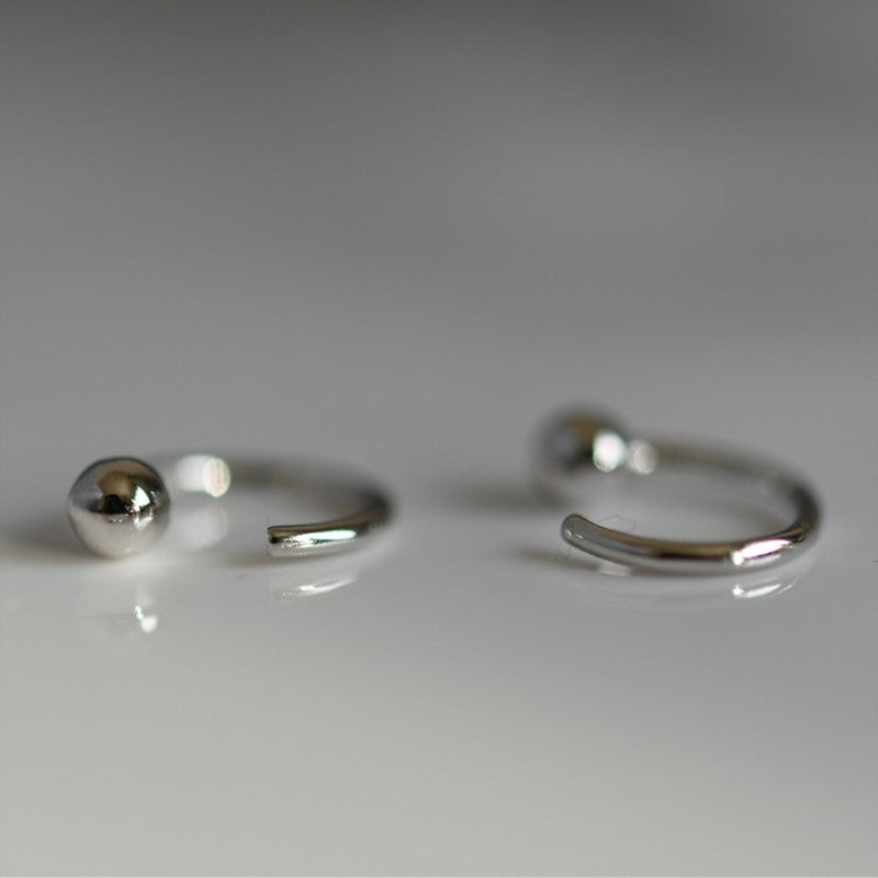 Wholesale S925 sterling silver small earrings