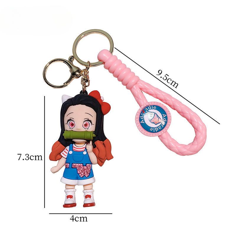 Wholesale Cartoon Animation PVC Keychain Cute Keychain ACC-KC-ErLu009