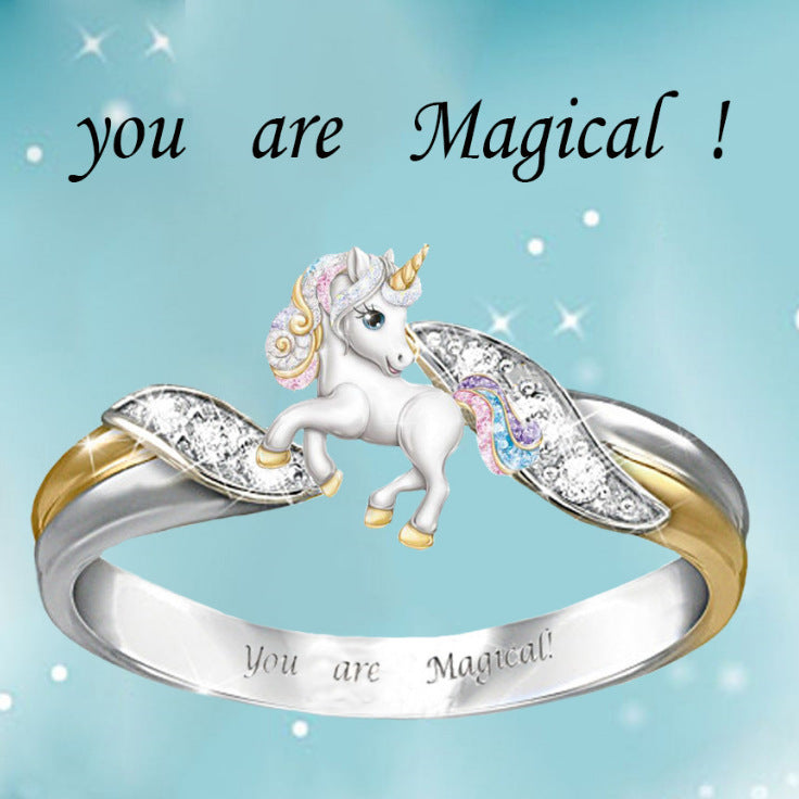 Wholesale Women' s Animal Elephant Geometric Ring,  Alloy Electroplated Fashion Jewelry