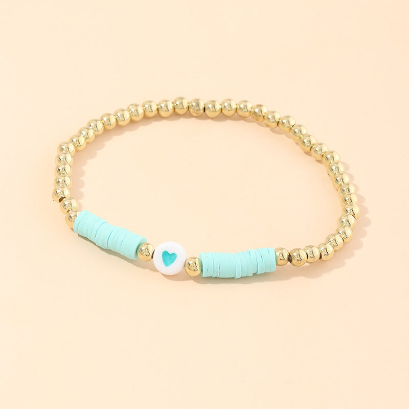 Wholesale Popular Personalized Color Soft Pottery Bracelet