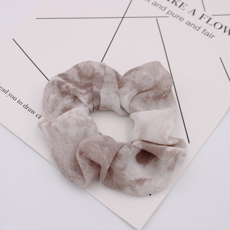 Wholesale 10pcs tie-dyed fabric hair bands