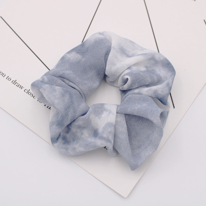 Wholesale 10pcs tie-dyed fabric hair bands