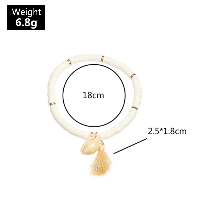 Wholesale Popular Personalized Color Soft Pottery Bracelet