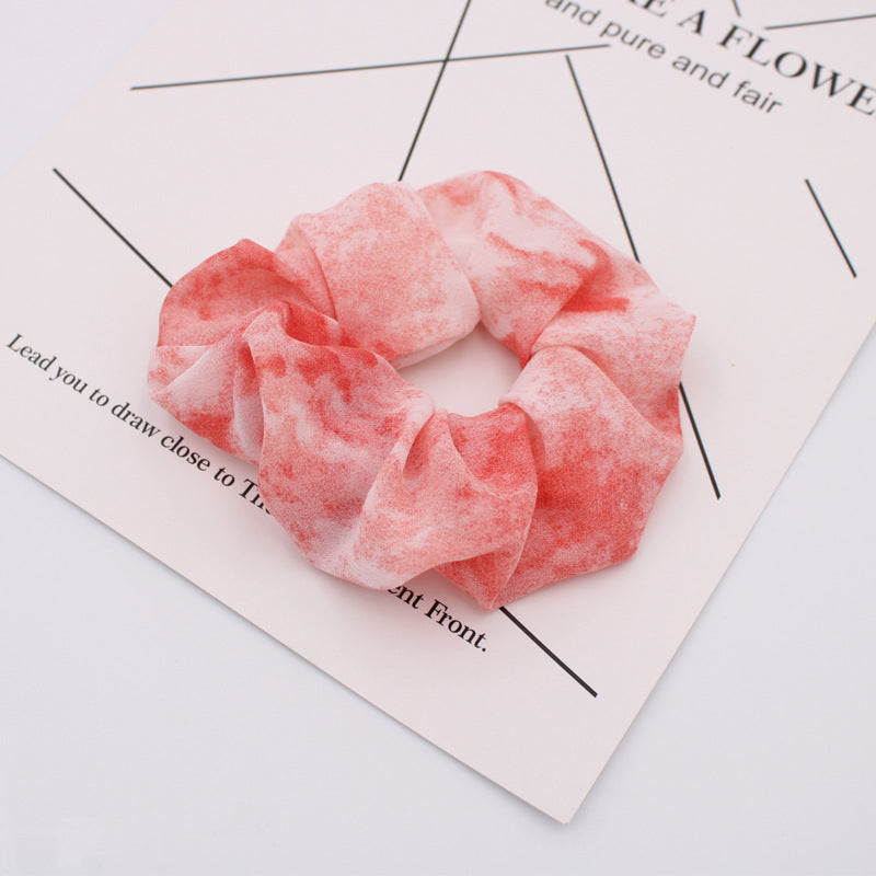 Wholesale 10pcs tie-dyed fabric hair bands