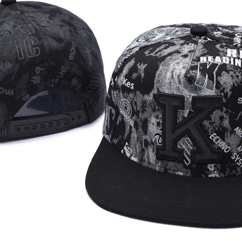 Wholesale Hip Hop Baseball Cap Flat Brim Hip Hop Street Dance Cap Baseball Cap ACC-HT-Guanx004