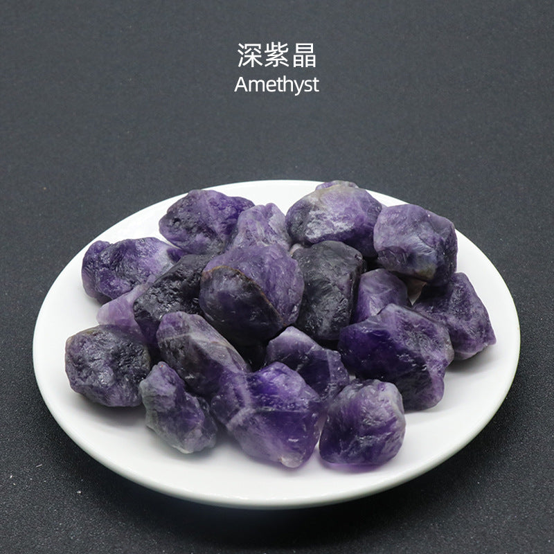 Wholesale Red Agate Amethyst Lapis Lazuli Tiger Eye Stone Raw Stone Blocks ACC-DS-KeSuo005
