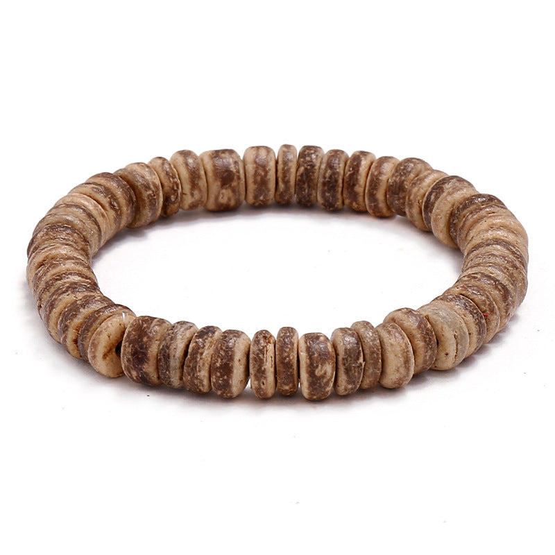 Wholesale Vintage Coconut Shell Men's Bracelets ACC-BT-PK015