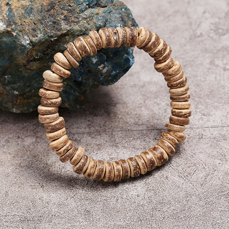 Wholesale Vintage Coconut Shell Men's Bracelets ACC-BT-PK015