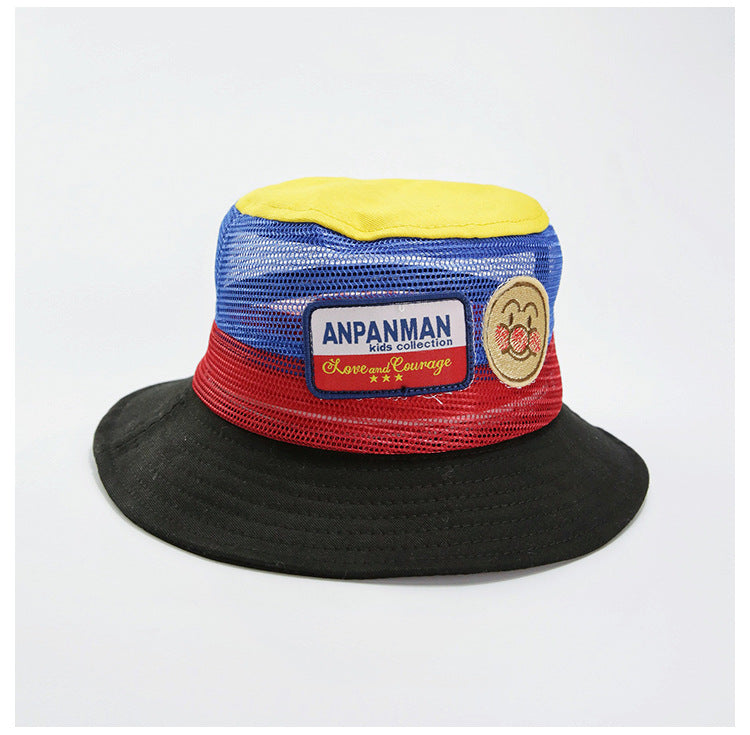 Wholesale Cartoon cute round cotton children's fisherman hat