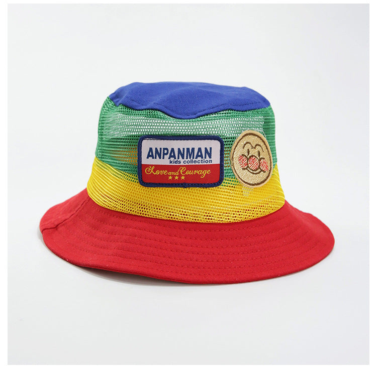 Wholesale Cartoon cute round cotton children's fisherman hat